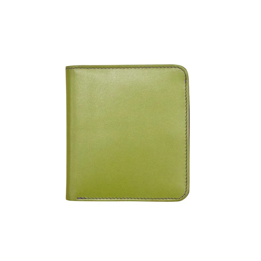 Two-Tone Bifold Mini Wallet