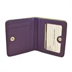 Two-Tone Bifold Mini Wallet