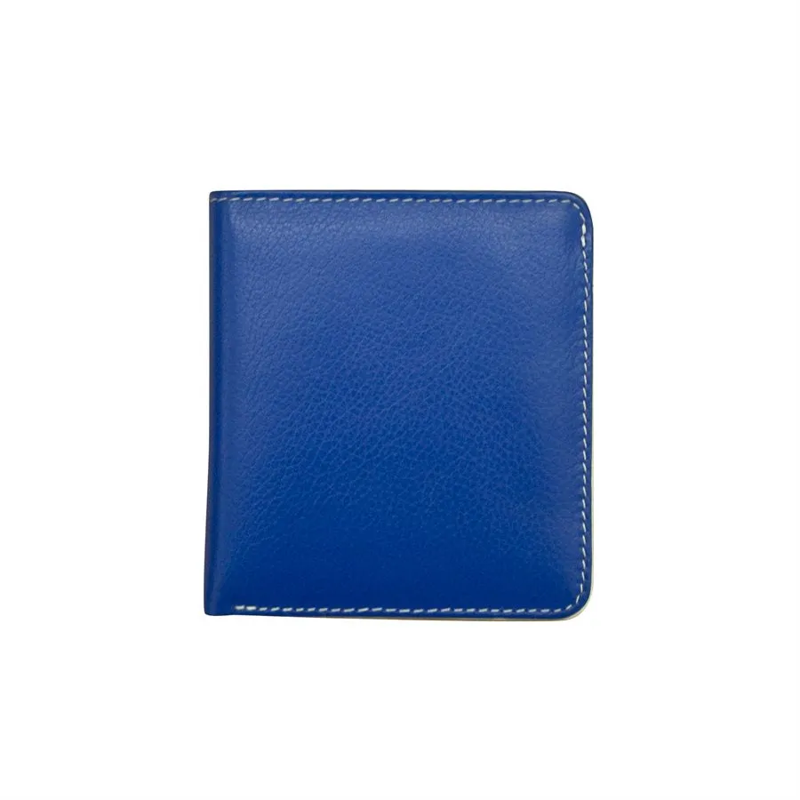 Two-Tone Bifold Mini Wallet