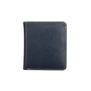 Two-Tone Bifold Mini Wallet