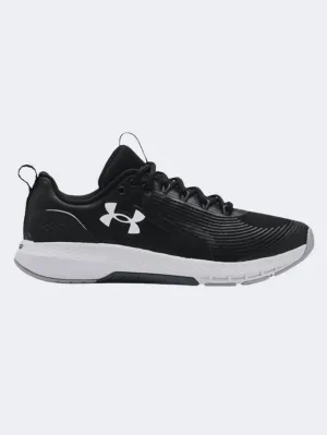 Under Armour Charged Commit 3 Men Training Shoes Black/White