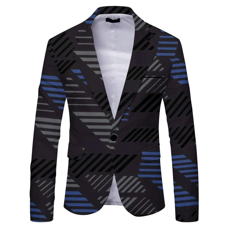 Urban Fashion Slim-fit Small Suit , Men Dress Coat