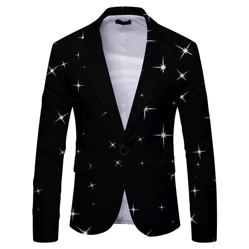 Urban Fashion Slim-fit Small Suit , Men Dress Coat