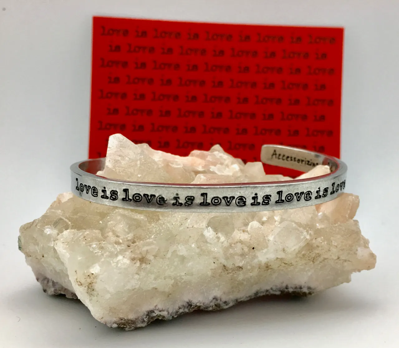 Whitney Howard Pewter Inspirational Cuff Bracelets