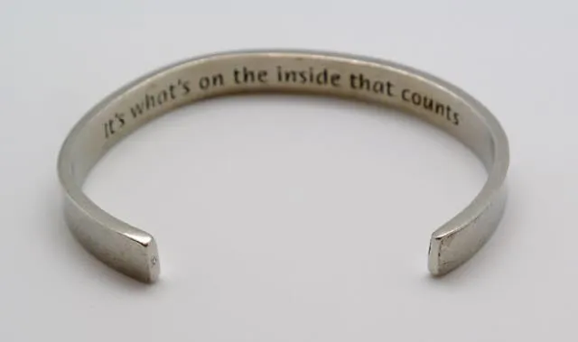 Whitney Howard Pewter Inspirational Cuff Bracelets