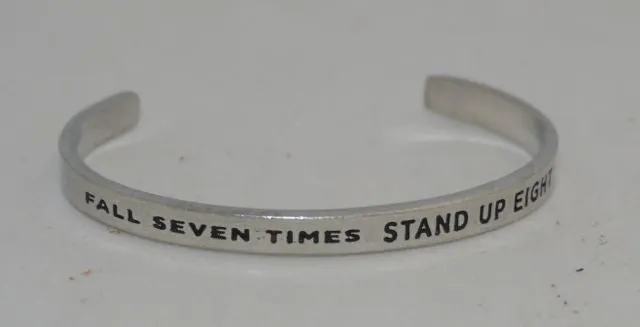 Whitney Howard Pewter Inspirational Cuff Bracelets