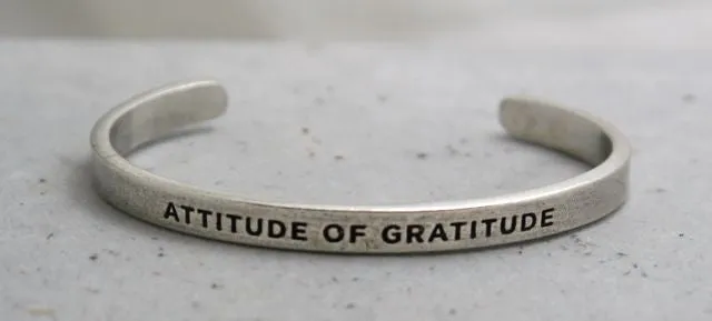 Whitney Howard Pewter Inspirational Cuff Bracelets